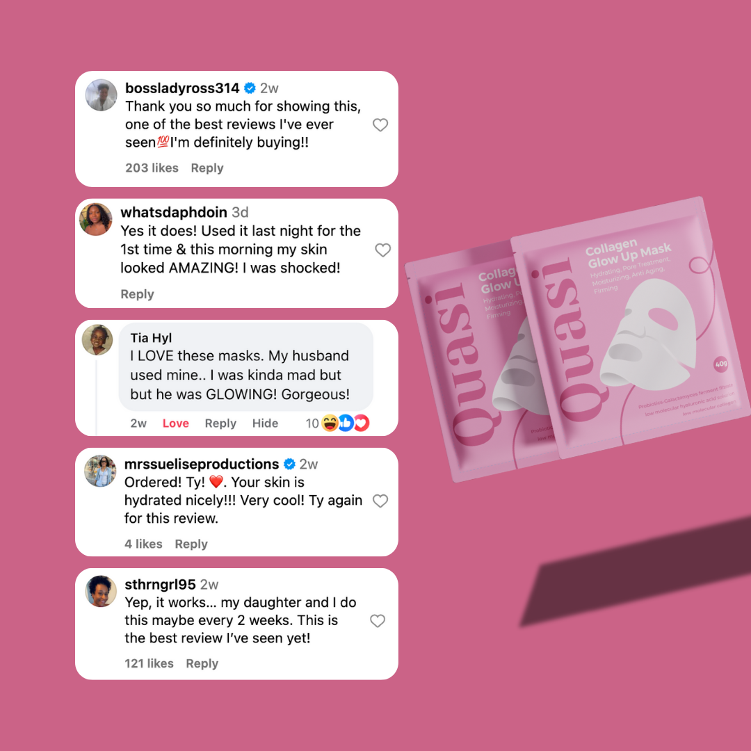 Collagen Glow Up Mask 2.0 - BOGO Flash Sale