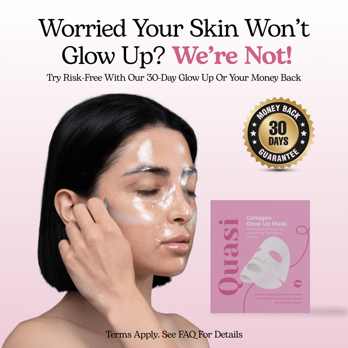 Collagen Glow Up Mask: 4th of July Sale